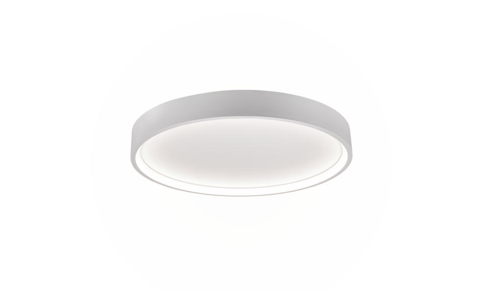 Trio Lighting Trio DOHA plafondlamp | LED | wit mat | Ø 45 cm | IP20 | 1x 29W | 3260 lm | 2300+3000+4000K | dimbaar Trio Lighting Trio DOHA plafondlamp | LED | wit mat | Ø 45 cm | IP20 | 1x 29W | 3260 lm | 2300+3000+4000K | dimbaar