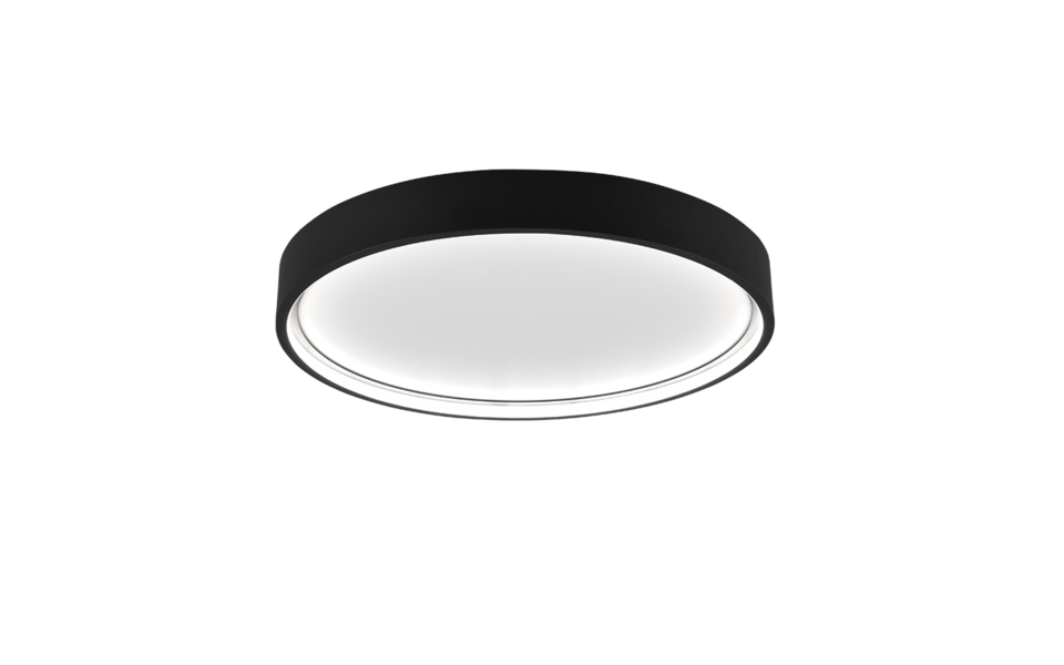 Trio Lighting Trio DOHA ceiling light | 30W | black | IP20 | 5 cm
