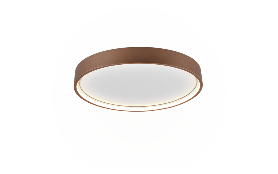 Trio Lighting Trio DOHA ceiling light | 30W | mocha brown | IP20 | 5 cm Trio Lighting Trio DOHA ceiling light | 30W | mocha brown | IP20 | 5 cm