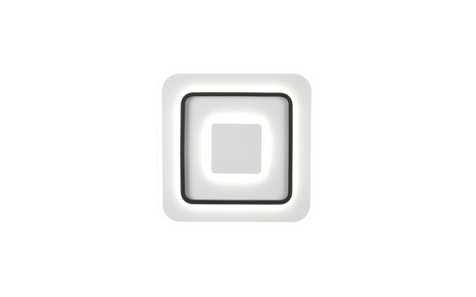 Trio Lighting Trio JORA ceiling light | 45W | chrome | Ø 40 cm | IP20 | 6 cm