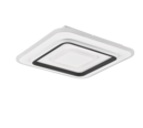 Trio Lighting Trio JORA ceiling light | 45W | chrome | Ø 40 cm | IP20 | 6 cm