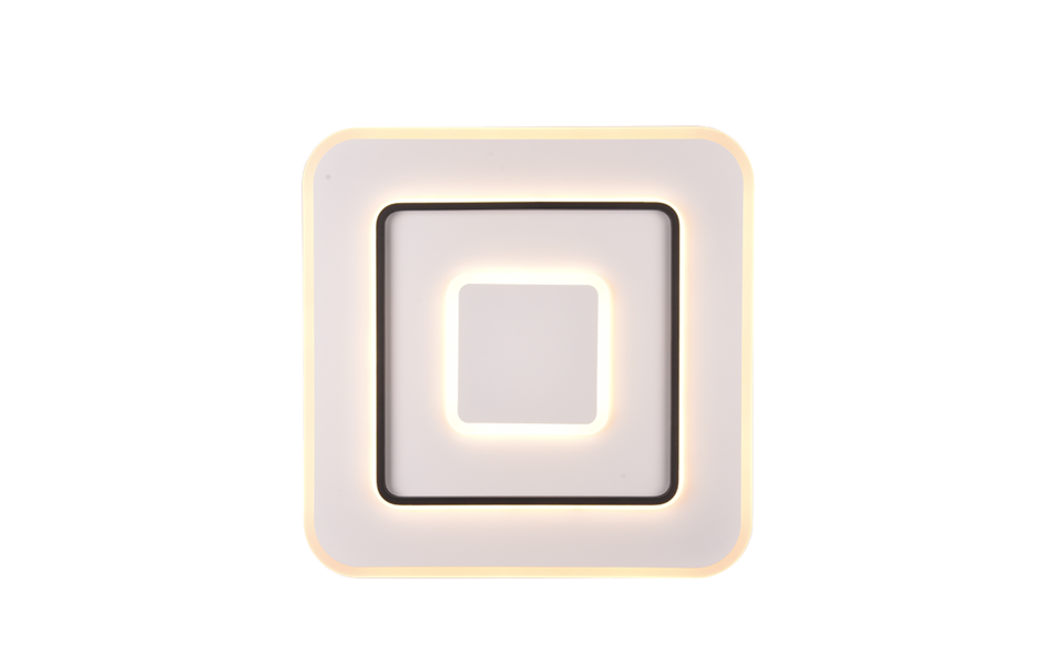 Trio Lighting Trio JORA ceiling light | 60W | chrome | Ø 60 cm | IP20 | 6 cm