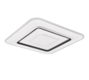 Trio Lighting Trio JORA ceiling light | 60W | chrome | Ø 60 cm | IP20 | 6 cm