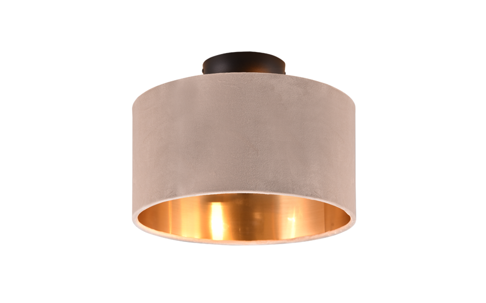 Trio Lighting Trio JULIETA plafondlamp | E14 Fitting | beige | Ø 30 cm | IP20 | excl. 2x E14 | max. 40W