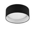 Trio Lighting Trio LOCARNO plafondlamp | LED | zwart met zwart met wit | Ø 30 cm | IP20 | 1x 12W | 1160 lm | 3000K | niet dimbaar