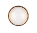 Trio Lighting Trio LOCARNO plafondlamp | LED | taupe met taupe met wit | Ø 30 cm | IP20 | 1x 12W | 1160 lm | 3000K | niet dimbaar