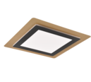 Trio Lighting Trio MORGAN ceiling light | 50W | black with gold | Ø 45 cm | IP20 | 4.5 cm