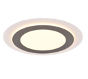 Trio Lighting Trio MORGAN plafondlamp | LED | nikkel mat | Ø 45 cm | IP20 | 1x 42W | 5600 lm | 2700-6500K | dimbaar