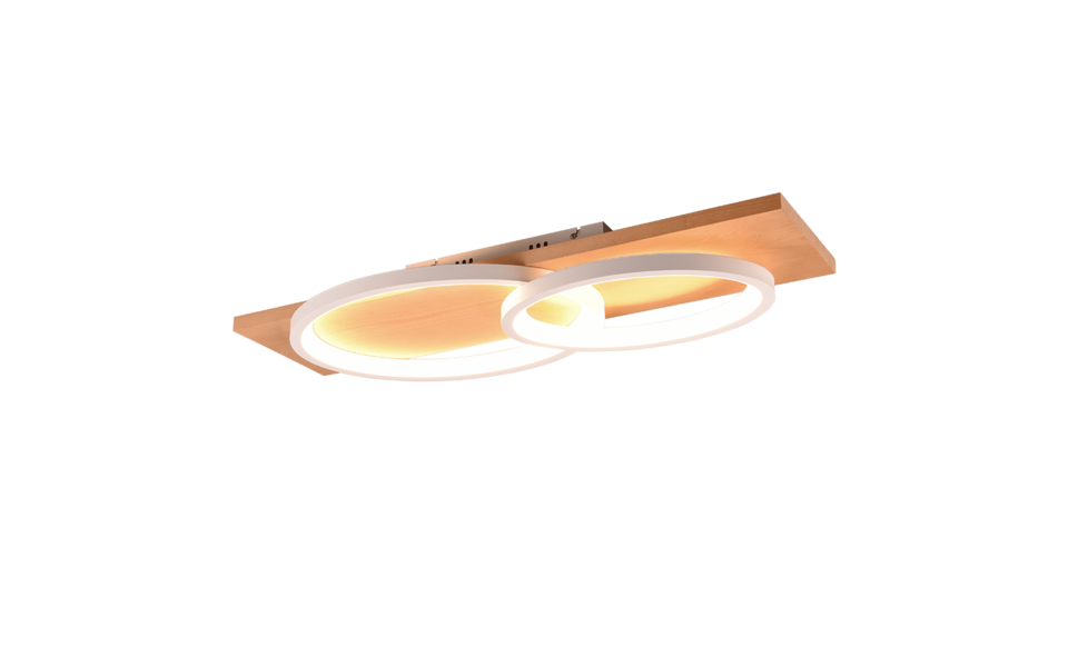 Trio Lighting Trio BARCA ceiling light | 30W | chrome | IP20