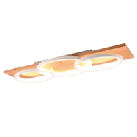 Trio BARCA ceiling light | LED | chrome | IP20