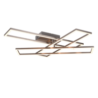 Trio CORSO plafondlamp | LED | nikkel mat | 66 x 60 cm | IP20