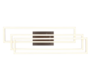 Trio Lighting Trio CORSO ceiling light | 35W | IP20