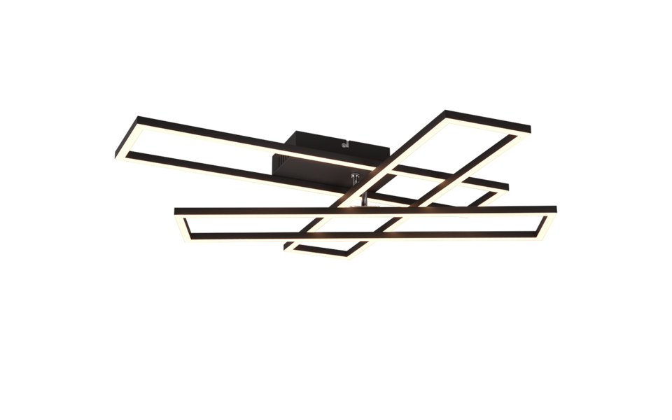 Trio Lighting Trio CORSO ceiling light | 35W | black | IP20 Trio Lighting Trio CORSO ceiling light | 35W | black | IP20
