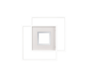 Trio Lighting Trio VIA LED ceiling light | 1x 36W 4200 lm 2700-6500K | chrome | IP20