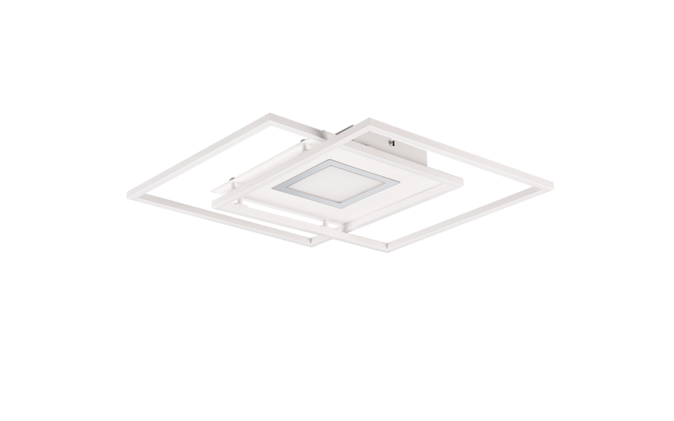 Trio Lighting Trio VIA LED ceiling light | 1x 36W 4200 lm 2700-6500K | chrome | IP20 Trio Lighting Trio VIA LED ceiling light | 1x 36W 4200 lm 2700-6500K | chrome | IP20