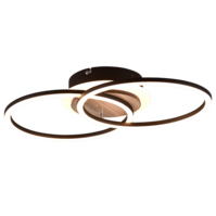Trio GIRO plafondlamp | LED | houtimitatie | 46,5 x 28 cm | IP20 Trio GIRO plafondlamp | LED | houtimitatie | 46,5 x 28 cm | IP20