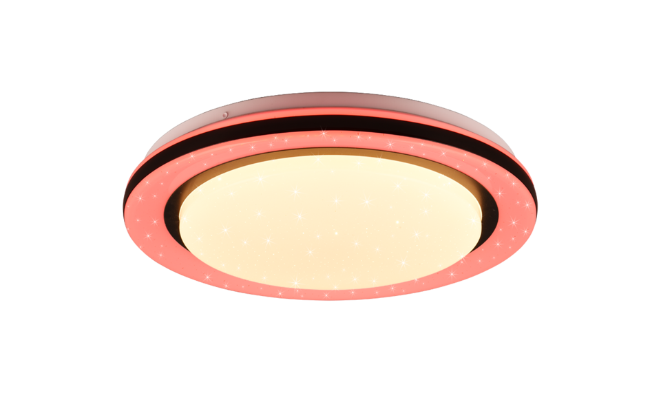 Trio Lighting Trio CARTIDA plafondlamp | LED | wit | Ø 38 cm | IP20 | 1x 17W | 2000 lm | 2700-6000K | dimbaar Trio Lighting Trio CARTIDA plafondlamp | LED | wit | Ø 38 cm | IP20 | 1x 17W | 2000 lm | 2700-6000K | dimbaar