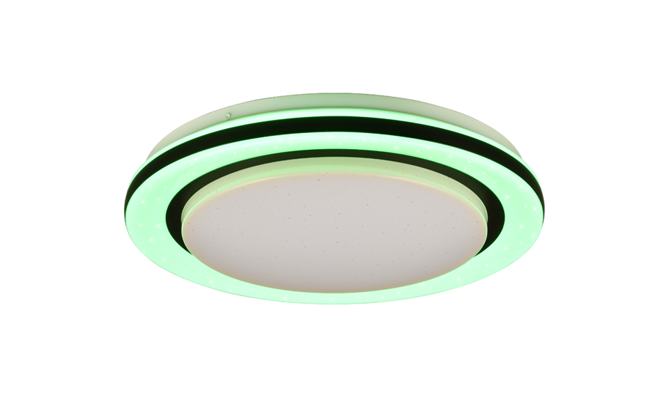 Trio Lighting Trio CARTIDA plafondlamp | LED | wit | Ø 38 cm | IP20 | 1x 17W | 2000 lm | 2700-6000K | dimbaar Trio Lighting Trio CARTIDA plafondlamp | LED | wit | Ø 38 cm | IP20 | 1x 17W | 2000 lm | 2700-6000K | dimbaar