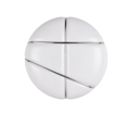 Trio Lighting Trio TIBOR LED ceiling light | 1x 10W 1200 lm 4000K | white | Ø 28 cm | IP20 | 8 cm