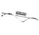 Trio Lighting Trio ISABEL plafondlamp | LED | chroom | 100 x 18 cm | IP20 | 1x 26W | 3000 lm | 4000K | dimbaar