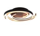 Trio Lighting Trio CAYA plafondlamp | LED | messing mat | Ø 50 cm | IP20 | 1x 58W | 6800 lm | 2300+3000+4000K | dimbaar