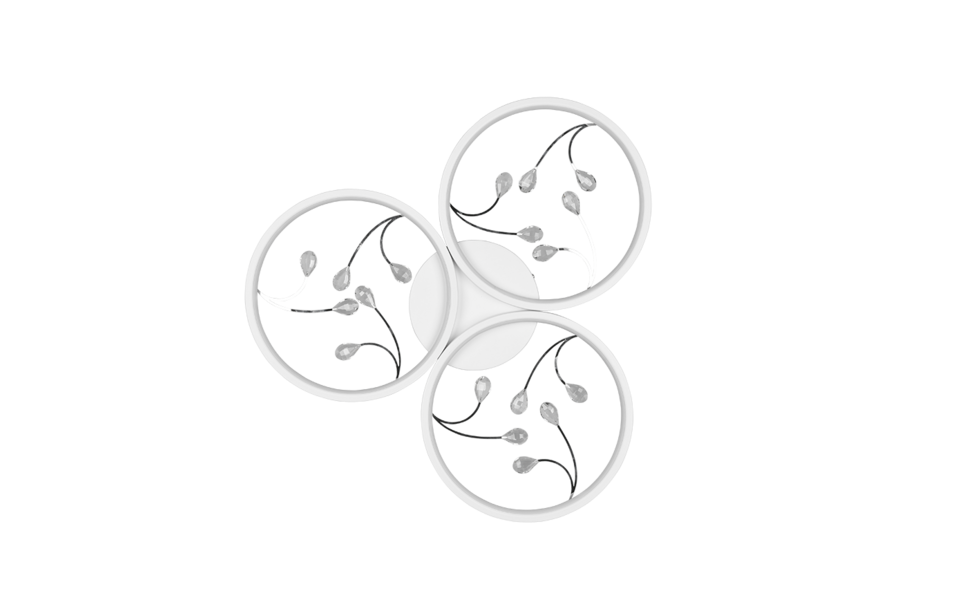 Trio Lighting Trio GROOVY LED ceiling light | 1x 30W 3800 lm 4000K | chrome | Ø 62.5 cm | IP20 | 6 cm Trio Lighting Trio GROOVY LED ceiling light | 1x 30W 3800 lm 4000K | chrome | Ø 62.5 cm | IP20 | 6 cm
