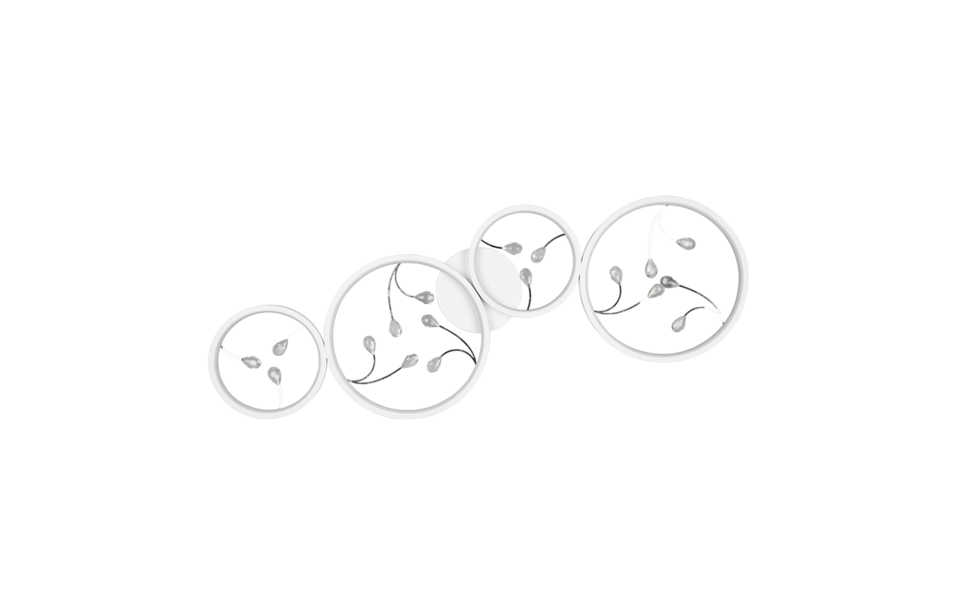 Trio Lighting Trio GROOVY plafondlamp | LED | wit mat | 95,5 x 40 cm | IP20 | 1x 37W | 4800 lm | 4000K | dimbaar Trio Lighting Trio GROOVY plafondlamp | LED | wit mat | 95,5 x 40 cm | IP20 | 1x 37W | 4800 lm | 4000K | dimbaar