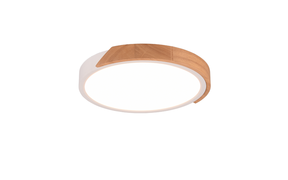 Trio Lighting Trio JANO plafondlamp | LED | wit mat | Ø 31,5 cm | IP20 | 1x 20W | 2400 lm | 3000K | dimbaar