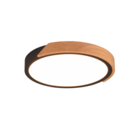 Trio JANO LED ceiling light | black | IP20