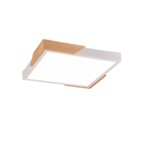 Trio META plafondlamp | LED | wit mat | 31,5 x 31,5 cm | IP20