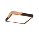 Trio Lighting Trio META LED ceiling light | 1x 20W 2400 lm 3000K | black | Ø 32 cm | IP20 | 3.5 cm