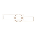 Trio Lighting Trio TWISTER plafondlamp | LED | nikkel mat | 90,5 x 24,5 cm | IP20 | 1x 30W | 4500 lm | 2700-6000K | dimbaar