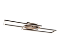 Trio Lighting Trio TWISTER LED ceiling light | 1x 30W 4500 lm 2700-6000K | black | Ø 90 cm | IP20 | 9 cm