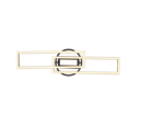 Trio Lighting Trio TWISTER plafondlamp | LED | mat zwart | 90,5 x 24,5 cm | IP20 | 1x 30W | 4500 lm | 2700-6000K | dimbaar