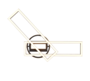 Trio Lighting Trio TWISTER LED ceiling light | 1x 30W 4500 lm 2700-6000K | black | Ø 90 cm | IP20 | 9 cm