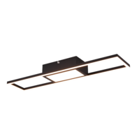 Trio RIGIDO LED ceiling light | black | IP20