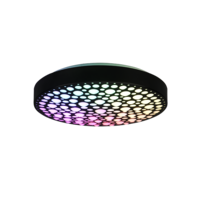 Trio CHIZU LED ceiling light | black | Ø 40 cm | IP20 Trio CHIZU LED ceiling light | black | Ø 40 cm | IP20