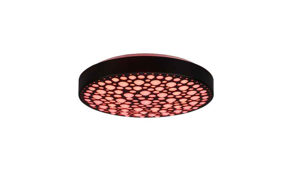 Trio Lighting Trio CHIZU LED ceiling light | 1x 22W 2500 lm 2700-6000K | black | Ø 40 cm | IP20 | 8.5 cm Trio Lighting Trio CHIZU LED ceiling light | 1x 22W 2500 lm 2700-6000K | black | Ø 40 cm | IP20 | 8.5 cm