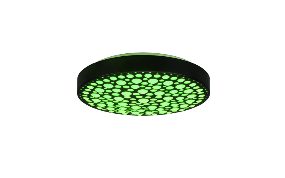 Trio Lighting Trio CHIZU LED ceiling light | 1x 22W 2500 lm 2700-6000K | black | Ø 40 cm | IP20 | 8.5 cm Trio Lighting Trio CHIZU LED ceiling light | 1x 22W 2500 lm 2700-6000K | black | Ø 40 cm | IP20 | 8.5 cm