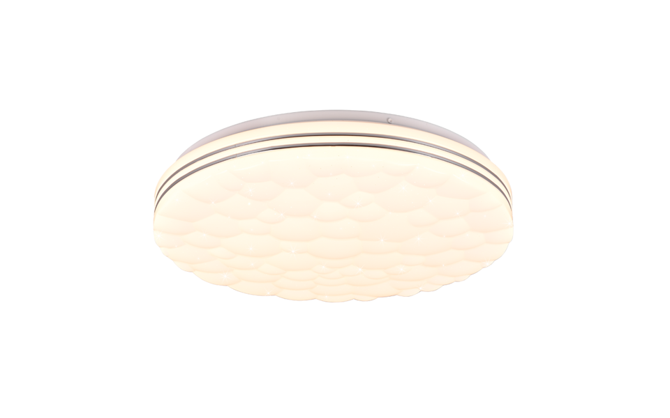Trio Lighting Trio TIGER plafondlamp | LED | wit mat | Ø 38 cm | IP20 | 1x 22W | 2500 lm | 2700-6000K | dimbaar Trio Lighting Trio TIGER plafondlamp | LED | wit mat | Ø 38 cm | IP20 | 1x 22W | 2500 lm | 2700-6000K | dimbaar
