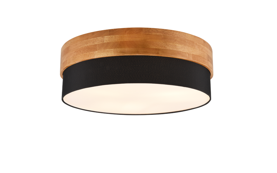 Trio Lighting Trio SEASONS plafondlamp | E27 Fitting | nikkel mat met zwart | Ø 50 cm | IP20 | excl. 3x E27 | max. 40W Trio Lighting Trio SEASONS plafondlamp | E27 Fitting | nikkel mat met zwart | Ø 50 cm | IP20 | excl. 3x E27 | max. 40W