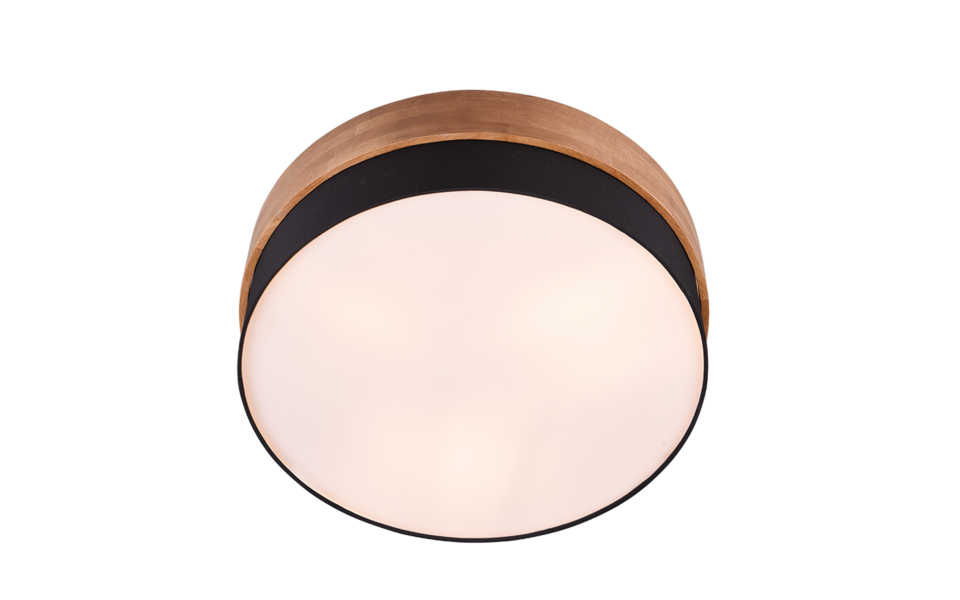 Trio Lighting Trio SEASONS plafondlamp | E27 Fitting | nikkel mat met zwart | Ø 50 cm | IP20 | excl. 3x E27 | max. 40W Trio Lighting Trio SEASONS plafondlamp | E27 Fitting | nikkel mat met zwart | Ø 50 cm | IP20 | excl. 3x E27 | max. 40W