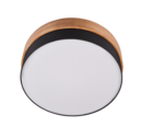 Trio Lighting Trio SEASONS plafondlamp | E27 Fitting | nikkel mat met zwart | Ø 50 cm | IP20 | excl. 3x E27 | max. 40W