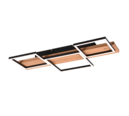 Trio Lighting Trio HARPER LED ceiling light | 1x 30W 4000 lm 3000K | black | IP20 | 7.5 cm