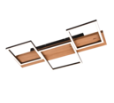 Trio Lighting Trio HARPER LED ceiling light | 1x 30W 4000 lm 3000K | black | IP20 | 7.5 cm