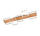 Trio Lighting Trio HARPER LED ceiling light | 1x 42W 5700 lm 3000K | black | IP20 | 7.5 cm