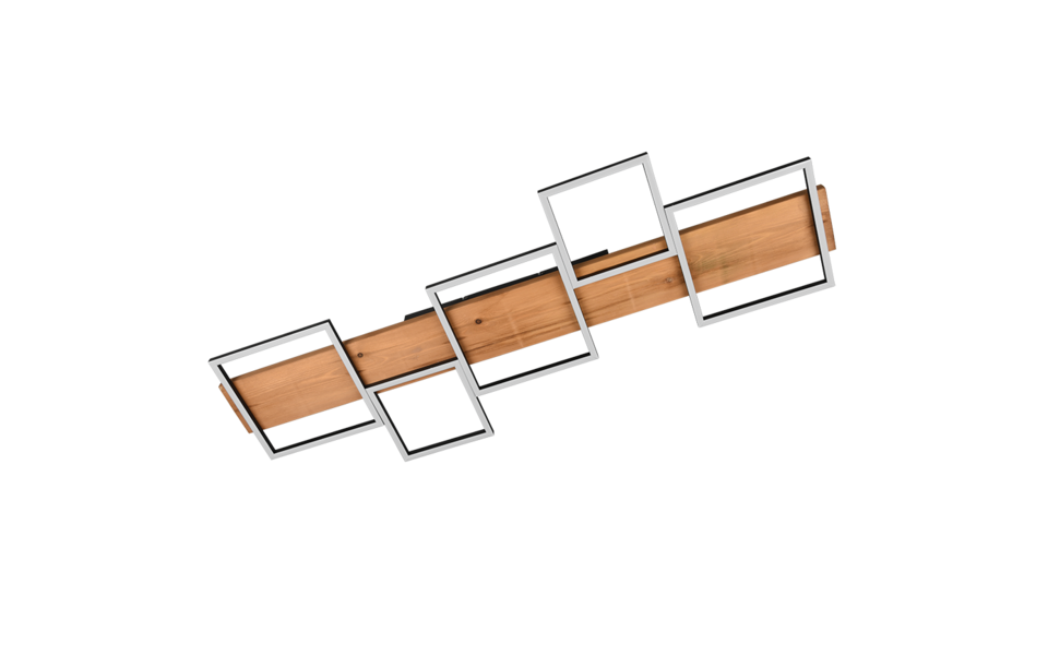 Trio Lighting Trio HARPER plafondlamp | LED | mat zwart | 115 x 44,5 cm | IP20 | 1x 42W | 5700 lm | 3000K | dimbaar Trio Lighting Trio HARPER plafondlamp | LED | mat zwart | 115 x 44,5 cm | IP20 | 1x 42W | 5700 lm | 3000K | dimbaar