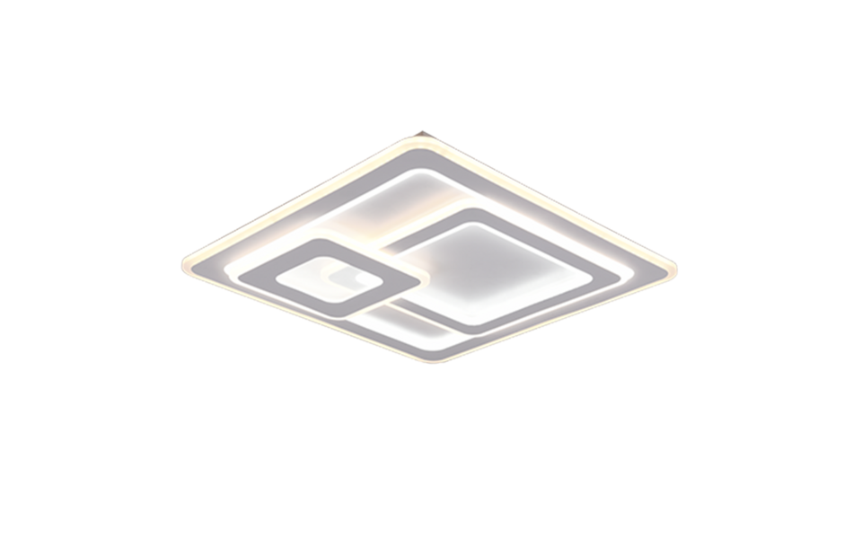 Trio Lighting Trio MITA LED ceiling light | 1x 76W 9250 lm 2700-6000K | chrome | Ø 50 cm | IP20 | 7.5 cm