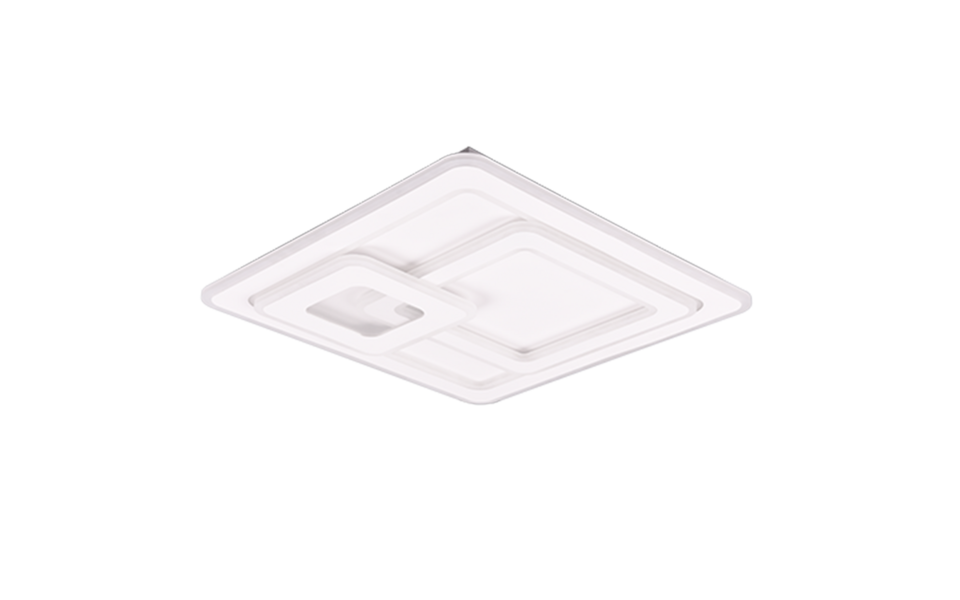 Trio Lighting Trio MITA LED ceiling light | 1x 76W 9250 lm 2700-6000K | chrome | Ø 50 cm | IP20 | 7.5 cm