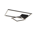 Trio Lighting Trio PADELLA LED ceiling light | 1x 25W 3000 lm 3000K | black | IP20 | 7.5 cm